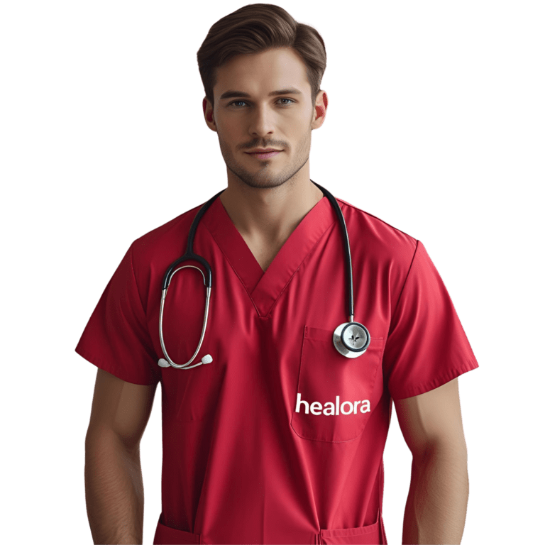 Professional home care doctor ensuring quality healthcare at home